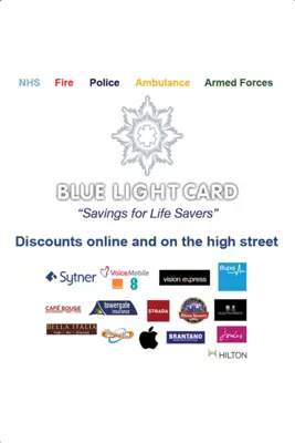 Blue Light Card android App screenshot 1